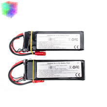 2 шт. Walkera QR X350 PRO Lipo аккумулятор 11,1 В 5200 мАч 3S 15C Запчасти для радиоуправляемого дрона квадрокоптера 2024 - купить недорого