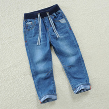 Children's pants 2018 spring and autumn new boys jeans trousers casual children in the big children's pants 2024 - buy cheap