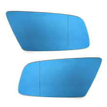 Espejo retrovisor de puerta de ala calefactora gran angular para BMW E60, 525i, 528i, 530i, 535i, 550i, E61, 645i, 650i, 2003, 2004, 2005, 2006, 2007 - 2010 2024 - compra barato