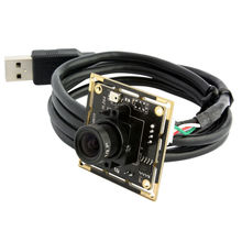 ELP-Mini cámara de seguridad CCTV Industrial HD 720P, webcam CMOS con USB, tablero OV9712, módulo de cámara con micrófono para Android 2024 - compra barato