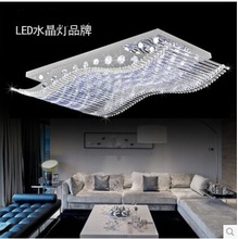 Fashion LED lamp ceiling lamps square crystal ceiling lamps dining room lighting 2024 - buy cheap