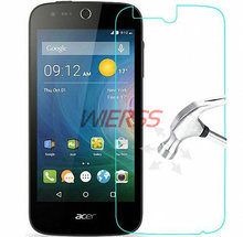 Чехол с защитной пленкой для экрана из закаленного стекла для Acer Liquid Zest X2 Z220 Jade S Z 2024 - купить недорого