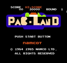 Pac-Land Region Free 8-битная игровая карта для 72-контактного видеоплеера 2024 - купить недорого