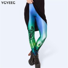 Ygyeeg mulheres moda 3d legging impressão leggins fino cintura alta leggings mulher calças empurrar para cima calças roupas esportivas leggins 2024 - compre barato