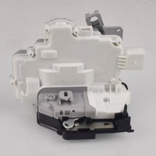 Trava de porta automotiva, fechadura para carro, parte dianteira, esquerda, direita, para seat ibiza 6j, para vw passat b6, 3c, tiguan, 5n, encaixe 2024 - compre barato