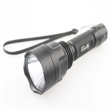 U-F C8 1xCREE XP-L HI V3 1600lm холодный белый свет SMO OP светодиодный фонарик (1x18650) 2024 - купить недорого