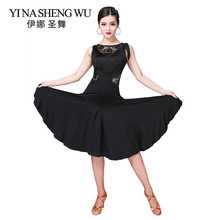 New Latin Dance Costume Women Latin Dance Competition Dress Ballroom Salsa Cha Cha Dance Wear Lace Tassel Dancing Practice Dress 2024 - buy cheap