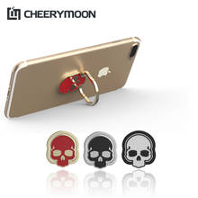 CHEERYMOON Original Skeleton Ring Holder Universal Mobile Phone Ring Stand Metal Finger Grip For iPhone Bracket Full Tracking 2024 - buy cheap