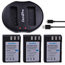 Durapro-bateria recarregável para câmera, 3 peças, 1800mah, usb, carregador duplo, para nikon d40, d40x, d60, d3000, d5000 2024 - compre barato