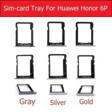 1 set UP and down SIM & Nano SD Card Tray For Huawei Honor 6 Plus /Glory 6 plus/PE-TL10 TL20 TL00M UL00 Sim & Memory Card Holder 2024 - buy cheap