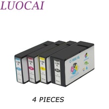 4 cartuchos de tinta compatibles para impresoras Canon LuoCai PGI-1600XL PGI1600XL pgi-1600XL pgi1600XL MAXIFY MB2060 MB2360 2024 - compra barato