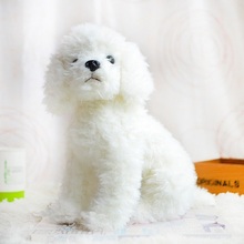 forfar white teddy dog doll artificial animal plush toy High Quality Animal Plush Toys Child Baby Dolls kids toys  free shipping 2024 - buy cheap