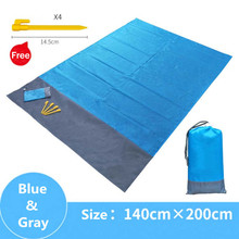 Foldable Beach Blanket Outdoor Portable Waterproof Picnic Mat Camping Ground Pocket Mat Mattress Camping Picnic Mat Blanket 2024 - buy cheap