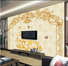 Murales 3D personalizados, diseño decorativo de mármol de estilo europeo de lujo, sala de estar, sofá, pared de TV, papel de pared del dormitorio 2024 - compra barato