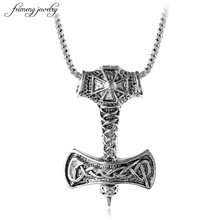 Viking Symbol Pirate Vikings Necklaces Cross Pendant Vintage Necklaces For Gothic men pendant women's accessories jewelry 1pcs 2024 - buy cheap