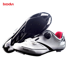 Boodun профессиональная велосипедная обувь с самоблокирующимся замком, обувь для шоссейного велосипеда, сверхлегкие атлетические гоночные кроссовки, гоночная обувь 2022 - купить недорого