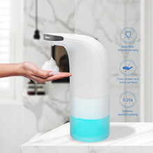 Dispensador de jabón de espuma automático, dispositivo de plástico sin contacto para baño y cocina, novedad, promocional, 350ML 2024 - compra barato