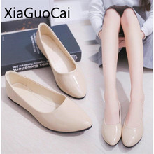 Women Casual Flats Shoes Shallow Mouth Women's Office Work Shoes Cute Office Ladies Comfortable Flat Shoes 2024 - buy cheap