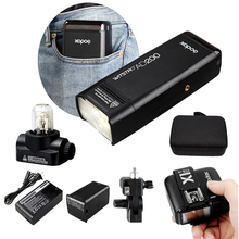 Flash de bolsillo Godox AD200, 200Ws, 2,4G, 1/8000 TTL, estroboscópico + TRANSMISOR X1T para Canon, Nikon, Sony, Olympus, Fuji, envío gratuito por DHL 2024 - compra barato