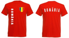 Camiseta de ruanien para hombre, Camisa de algodón de 100% a la moda para hombres, de la leyenda del fútbol, de fútbol, de Rumanía, nueva de 2019 2024 - compra barato