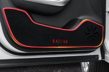 2 Cores de Carro-Styling Protetor de Borda Lateral Porta de Proteção Pad Proteção Anti-kick Esteiras Capa Para Renault Kadjar 2016 2024 - compre barato