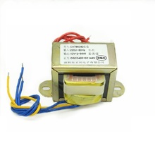 EI66 transformer 60W DB-60VA 220V to 6V/9V/12V/15V/18V/24V/Dual AC Dual voltage (output three wires) 2024 - buy cheap