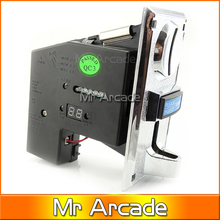 Multi coin selector acceptor for 5 different coins, support multi signal output 1 signal, arcade game machine part 2024 - buy cheap