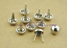 Wholesale/Free Shipping 500pcs/lot 10mm Alloy Rivet Lot Round Studs Punk Mushroom Spike DIY Rivet Clothing Accessory 2024 - buy cheap