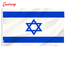 3X2 feet Государственный Флаг Израиля еврейская звезда Маген Давид для фестиваля флаг для наружного и внутреннего размещения флаг NN003 2024 - купить недорого