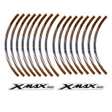 KODASKIN 2D Wheel Rim Emblem Sticker Decal for Yamaha XMAX300 xmax 300 yzf 2024 - buy cheap