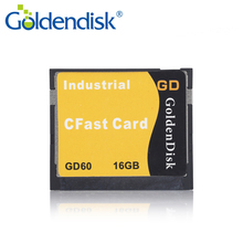 Карты памяти GoldenDisk карты CFast, 16 ГБ, для промышленных ПК, мини SSD SATA II 3 ГБ/сек. 2024 - купить недорого