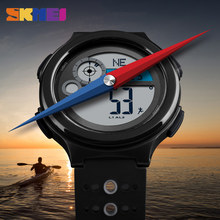 Fashion SKMEI Compass Watch Sport Digital Wristwatches Outdoor Sports Men Watch Pedometer Calorie Waterproof Relogio Masculino 2024 - buy cheap