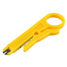 9cm Mini Strippers Network Cable Plier Yellow  Cable Cutter Telephone Wire Stripper 2024 - buy cheap