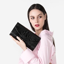 2019 New Day Clutch Bag Crocodile Pattern Tide Women Envelope Shoulder Bag Luxury Messenger Bag Small Evening Handbag 2024 - buy cheap