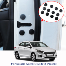 Автомобильный Стайлинг ABS замок для двери автомобиля Защита от винтов Защита Крышки водонепроницаемые двери для Hyundai Solaris Accent HC 2018 2019 2024 - купить недорого