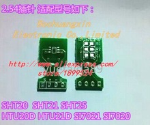 ¡Envío gratis! Sensor de temperatura y humedad SHT25 / SHT20 STS21 HTU21D / 20D SI7021 2,54 PCB, 10 unids/lote 2024 - compra barato