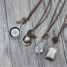 HOT Game PUBG Frying Pan necklaces Playerunknown's Battlegrounds seires accessories black High Quality metal pendant Man jewelry 2024 - buy cheap