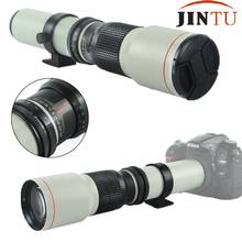 JINTU White Super 500mm f/8.0 f8 Telephoto Lens + T-Mount for NIKON D3200 D3300 D3400 D5200 D5300 D5500 D5600 D7100 D7200 Camera 2024 - buy cheap