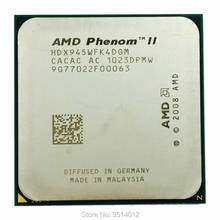 Четырехъядерный процессор AMD Phenom II X4 945, 95 Вт, 3,0 ГГц, HDX945WFK4DGM/HDX945WFK4DGI, разъем AM3 2024 - купить недорого