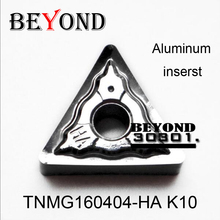 Inserções de carboneto 160404 para torno de alumínio, suporte de ferramentas giratório cnc 2024 - compre barato
