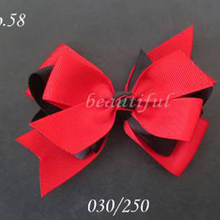 100 BLESSING Good Girl Boutique A- Three Layer 4.5" Hair Bow Clip 158 No. 2024 - buy cheap