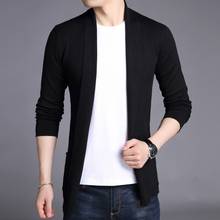 Spring Autumn men knit Cardigan Mens Fashion Sweaters Man's Knitwear Clothes Sweater coat 2024 - buy cheap