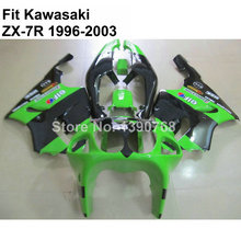 bodywork kit for Kawasaki Ninja fairings green white black ZX7R 96-03 ZX 7R 1996-2002 2003 fairing kit VT76 2024 - buy cheap