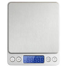 3kg/0.1g Household Food Digital Kitchen Scale Electronic Weight Scales Jewelry Weighing Balance for Baking Cooking LCD Backlight 2024 - buy cheap