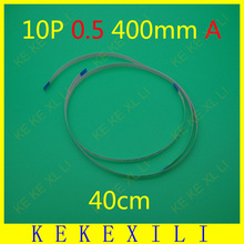 10X nuevo cable flexible plano FFC FPC 0,5mm paso 10 pin 10PIN A longitud delantera 400mm ancho 5,5mm cinta Cable flexible 2024 - compra barato