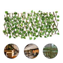 Artificial Garden Plant Fence UV Protected Screen Outdoor Indoor Garden Fence Backyard Home Greenery Panel Micro Landscape Fence 2024 - buy cheap