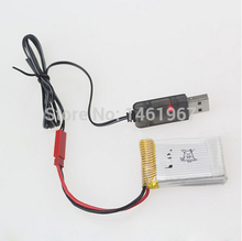 JJRC-cargador USB de batería Lipo H12C, 3,7 V, 1S, conector JST, 500ma de salida 2024 - compra barato