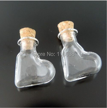 The mobile phone's accessories oblique love pendant glass wishing bottle vial pendant/miniature pendant/glass bottle/wish tube 2024 - buy cheap