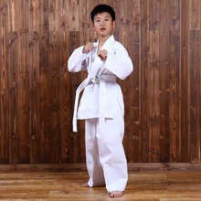 New Karate Clothes Season Taekwondo Costume Children's Judo Sports Training Suit Explosion Fitness Clothes Sports Taekwondo 2024 - buy cheap