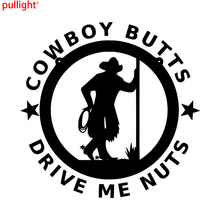 Fashion Attractive Personality Cowboy butts decal sticker western joke comedy humor 2024 - buy cheap